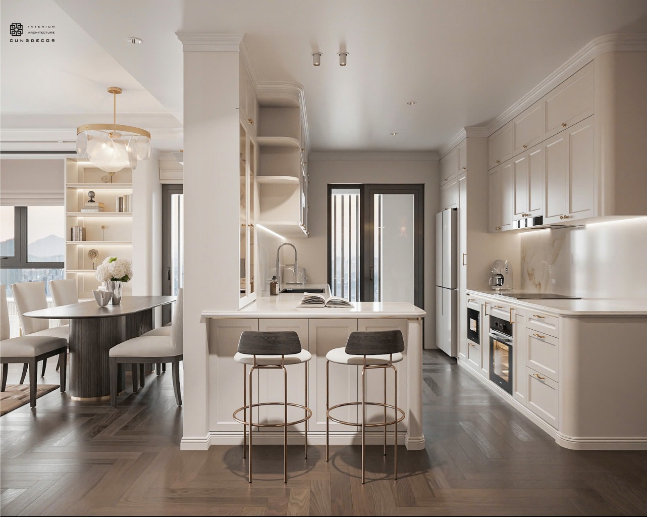 căn hộ tân cổ điển